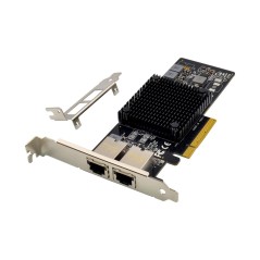 Buy MicroConnect Network Card PCIe x8 X550-T2 - High-Performance Networking Solution (MC-PCIEX8-X550-T2-D)